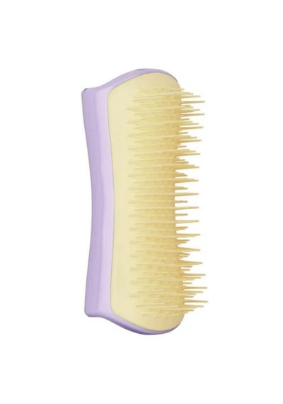 Tangle Teezer Pet Teezer Detangling Dolaşık Açıcı Küçük Irk Köpek Bakım Fırçası 11,7x5 Cm Lila-sarı
