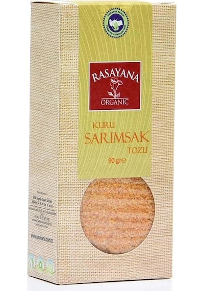 Rasayana Organik Kuru Sarımsak Tozu 90 G