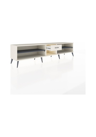 Hyperion Tv Ünitesi 2 Raflı Tek Çekmeceli 220x44x51 Aytaşı-antrasit/aytaşı Antrasıt/aytası - Aytası Hyperion Tv Ünitesi 2 Raflı Tek Çekmeceli 220x44x51 Aytaşı-antrasit/aytaşı Antrasıt/aytası - Aytası