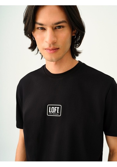 LOFT Regular Fit Erkek Tshirt K.kol Lf2037090 Q1.v1 Siyah