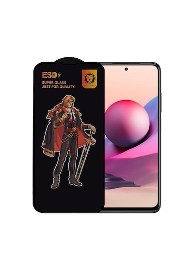 Xiaomi Redmi Note 10s İle Uyumlu Anti Statik Ekran Koruyucu Toz Tutmayan Kırılmaz Cam
