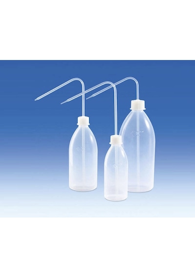Piset, Yıkama Şişesi, Dar Boyunlu, Plastik 1000 Ml
