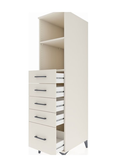 Kronos Dolap 2 Raflı 5 Çekmeceli 44x59x182 Aytaşı-aytaşı Aytaşı