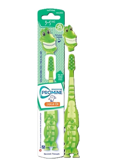 Sensodyne Promine Çocuk 3-5 Yaş Sevimli Timsah Diş Fırçası - 4 Adet Tarı