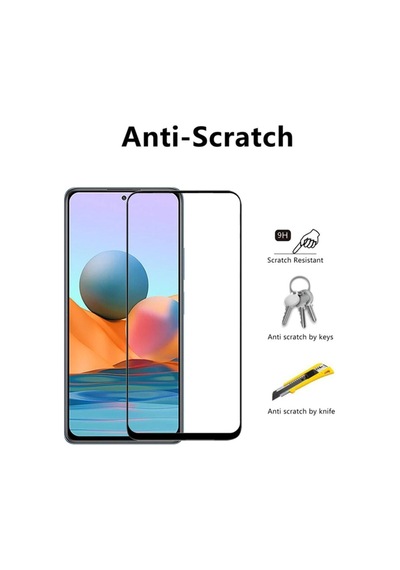Xiaomi Redmi Note 10 Pro Uyumlu Arka Kamera Lens Koruma Ve 5d Tam Kaplayan Ekran Koruyucu