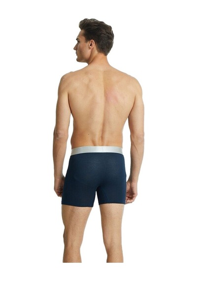 Erkek Modal Elastan Boxer Silver 9303 Lacivert