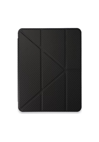 Newface Apple İpad Pro 13 2024 Kılıf Color Karbon Tablet Kılıfı - Siyah