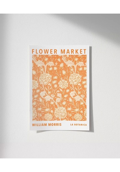 Çerçevesiz Poster William Morris Flower Market