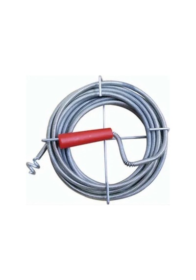 Magicool Gider Ve Kanal Açma Teli Spiral Tıkanıklık Açıcı 10 Metre Çok Renkli