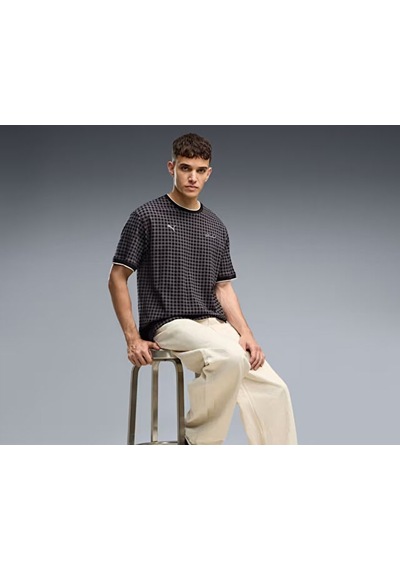 Puma Pl Lıfestyle Tee Erkek Günlük Tişört 63710401 Siyah