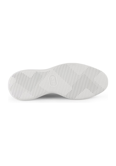 Libero L6050 Hakiki Deri Erkek Casual Ayakkabı - Esnek Boğazlı, Beyaz Eva Tabanlı Bağcıklı Şık Sneaker Lacivert
