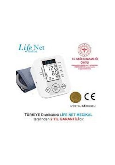 Life Net Medikal Üst Koldan Ölçer Dijital Tansiyon Aleti Nabız Öl