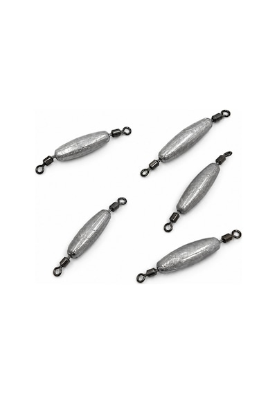 Çift Taraflı Fırdöndülü Kurşun - Fishack - 10 Gram 5'li
