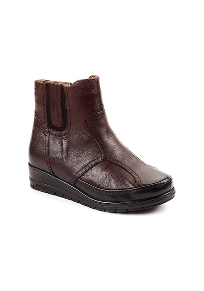 Forelli 25157 Kadın Comfort Bot - Kahverengi-kahverengi Kahverengi