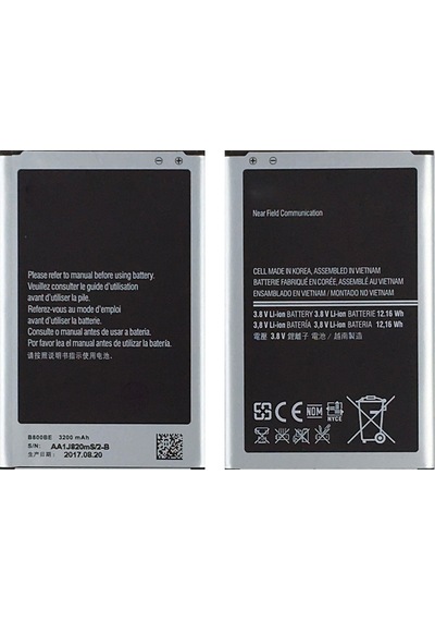 Teknonet Samsung Galaxy N9000 Note 3 Uyumlu Eb b800be