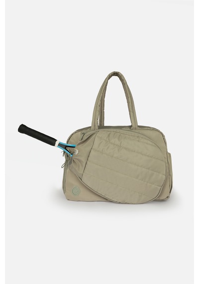 İcone Bag Paraşüt Kumaş Raket Gözlü Tenis Çantası, Spor Çantası Ve Tenis Çantası, Kiremit Renk Spor Çantası, Padel Çantası Haki