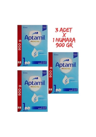 Aptamil Pronutra 1 Devam Sütü 900 G 3 Adet