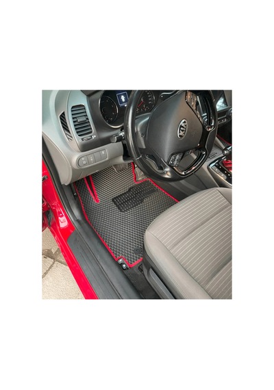 Kia Cerato 2013-2018 Premium Eva Akıllı Oto Paspas-metal Topukluk Siyah