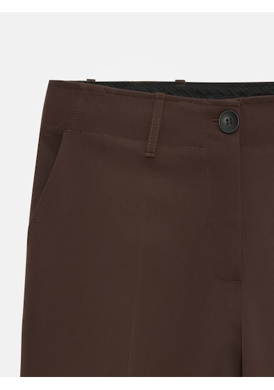 Dilvin 72279 Orta Belli Kapri Pantolon-kahve Kahve