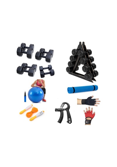 Ps Spor 4 Set Dambıl Ve Spor Seti