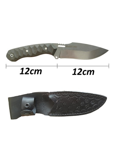 Kamp Bushcraft Bıçağı Antrasit