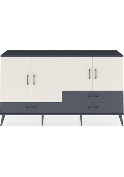 Arges Konsol 5 Raflı 3 Çekmeceli 4 Kapaklı 176x30x99 Antrasit-ayt Antrasit-aytaşı/antrasit Arges Konsol 5 Raflı 3 Çekmeceli 4 Kapaklı 176x30x99 Antrasit-ayt Antrasit-aytaşı/antrasit