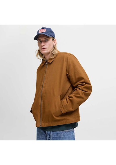 Jack & Jones Dover Worker Erkek Kahverengi Ceket 12278797-mksr Kahverengi