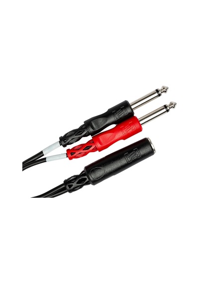 1/4 İnç Trs F - Dual 1/4 İnç Ts M Stereo Breakout Kablo Ypp-136