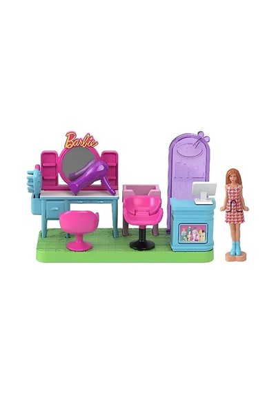 Barbie Mini Barbieland Bebek Ve Oyun Seti Kuaför Jcr32