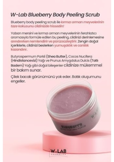 Blueberry Body Scrub 250 Ml
