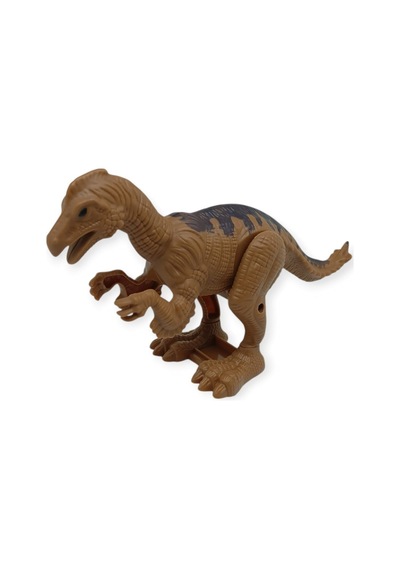 Kurmalı Dinazor Figürleri 20 Cm - Anatosaurus - Kahverengi Lisinya