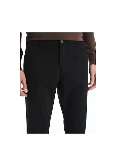 LC Waikiki Lcwaıkıkı Classic Standart Kalıp Gabardin Erkek Chino Pantolon W5 New Black