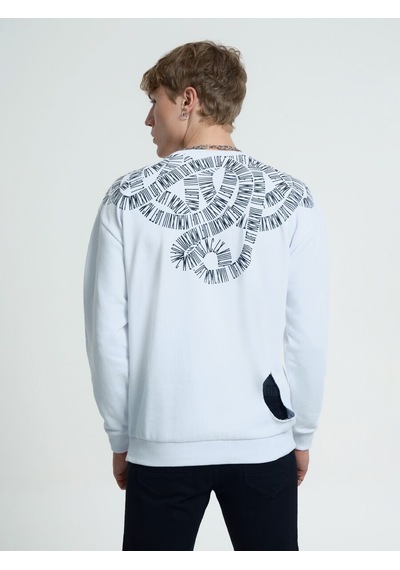 LOFT Oversize Fit Erkek Sweatshirt Lf2034957 Q1.v1 Beyaz