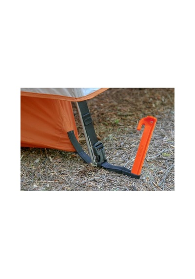 Abs Çadır Kazığı -23cm 6 Adet Turuncu
