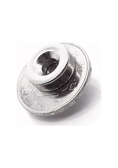 8 Adet 15x5 Mm 10x5,5mm Havşalı Delikli Neodyum Mıknatıs Metrik 10/5,5