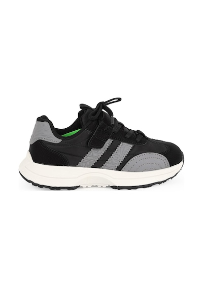 Pepino Çocuk Spor Ayakkabı Yan Çizgili Cırt Cırtlı Klasik Bağcıklı Hafif Esnek Kalın Taban Günlük Sneaker 2341 Siyah-füme Pepino Çocuk Spor Ayakkabı Yan Çizgili Cırt Cırtlı Klasik Bağcıklı Hafif Esnek Kalın Taban Günlük Sneaker 2341 Siyah-füme