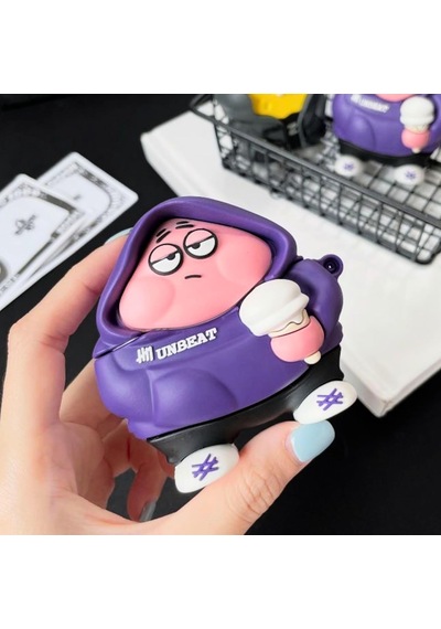 Airpods Pro 3. Nesil Uyumlu Figürlü Darbe Emici Ve Koruyucu Silikon Kulaklık Kılıfı Hoodie Py