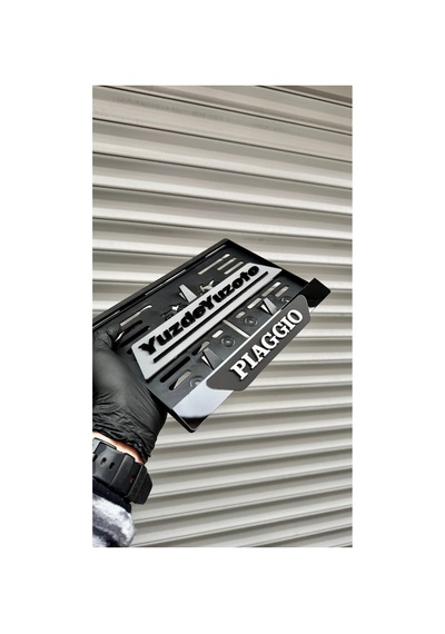 Pıaggıo Uyumlu Motor Plakalık - 857295091