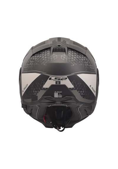 Ls2 Advant 2 Astral Mat Gri-siyah Kask Gri