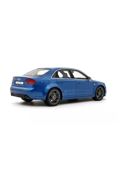 1:18 Ölçek Otto 2007 Audi Rs 4 B7 Sedan Sprint Blue Resin Kapalı Minyatür Model Araba 25cm