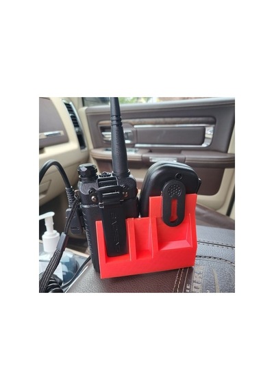 Ram 1500 4. Nesil İçin Uv-5r Ve Mikrofon Standı
