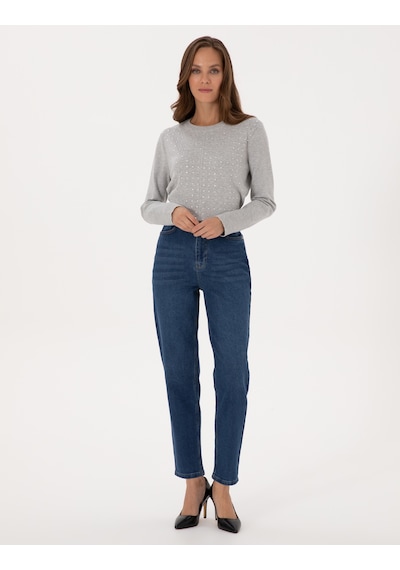 Pierre Cardin Kadın Açık Mavi Pantolon Jean 50318254-vr003 Açık Mavi