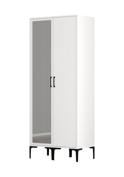 Variant Kumsal 2 Kapılı Rs Gardrop - Beyaz / Beyaz