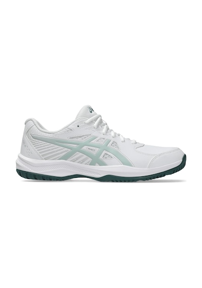 Asics Court Slide 4 Erkek Tenis Ayakkabısı Beyaz - Yeşil