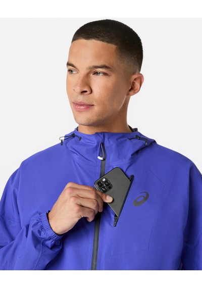 Asics Fujıtraıl Elıte Waterproof Jacket Erkek Mavi Ceket 2011d265-401