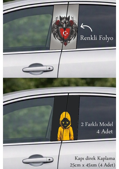 Aracınıza Modernlik Katmak İçin Direk Kaplama Folyo Baskı
