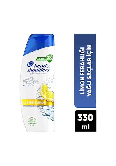 3 Adet Head And Shoulders Şampuan Limon Ferahlığı 1+1 330 Ml
