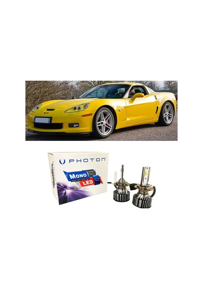 Chevrolet Corvette C6 Uzun Far Ampulü H11 Mono Yeni Seri Beyaz 2008-2014