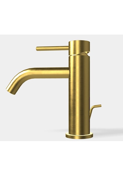 Fima F3031xsos Mat Altın Lavabo Bataryası