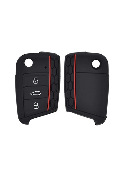 Volkswagen Seat Skoda Polo Tiguan Golf 7 Silikon Anahtar Kabı  Üründür